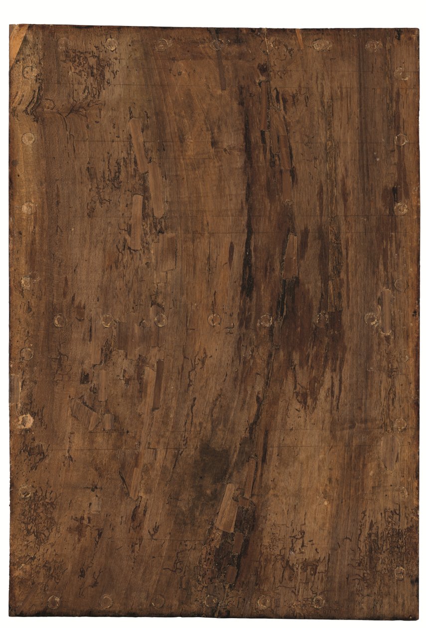 Baksidan av Salvatore Mundi, ca 1500 (panel) av Leonardo da Vinci