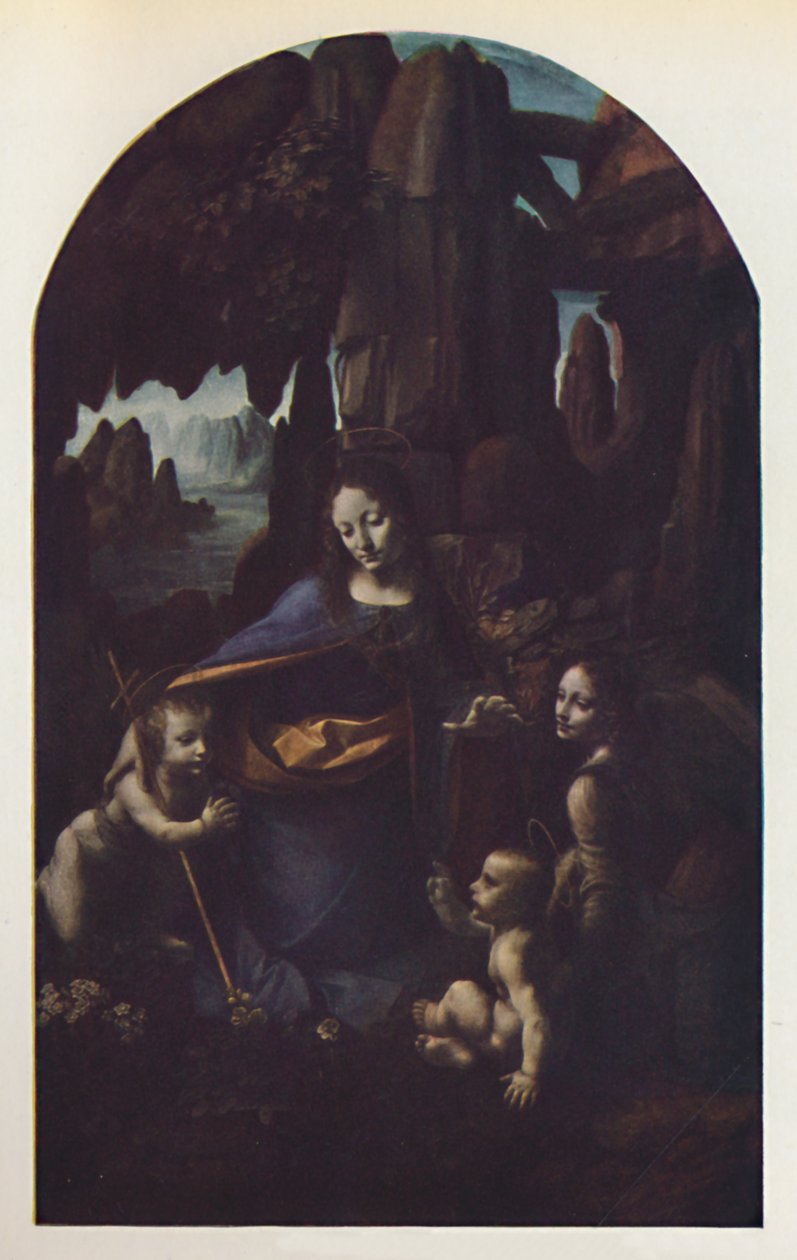 The Virgin of the Rocks, c1508, c1950. av Leonardo da Vinci
