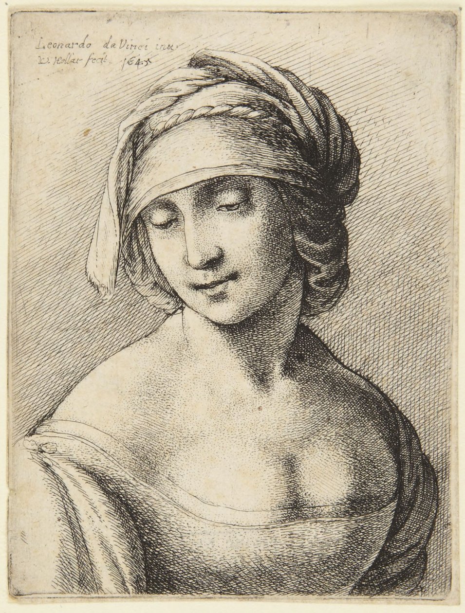 Kvinna med halsvärmare av Leonardo da Vinci