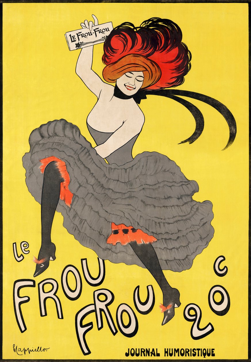 Le Frou Frou affisch av Leonetto Cappiello av Leonetto Cappiello