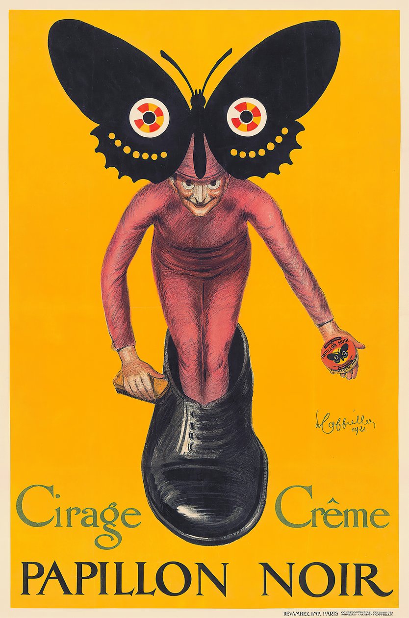 Svart fjäril, 1921. av Leonetto Cappiello