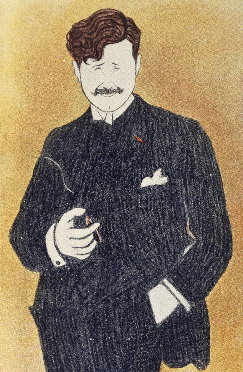Porträtt av Georges Feydeau (Paris av Leonetto Cappiello