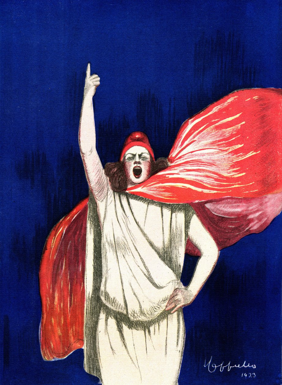 Affisch för "The Daily" av Leonetto Cappiello (1875-1942) 1923 Privat samling av Leonetto Cappiello