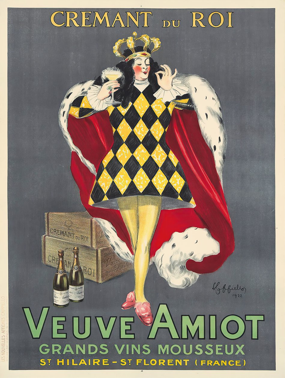 Änkan Amiot Cremant, 1922. av Leonetto Cappiello