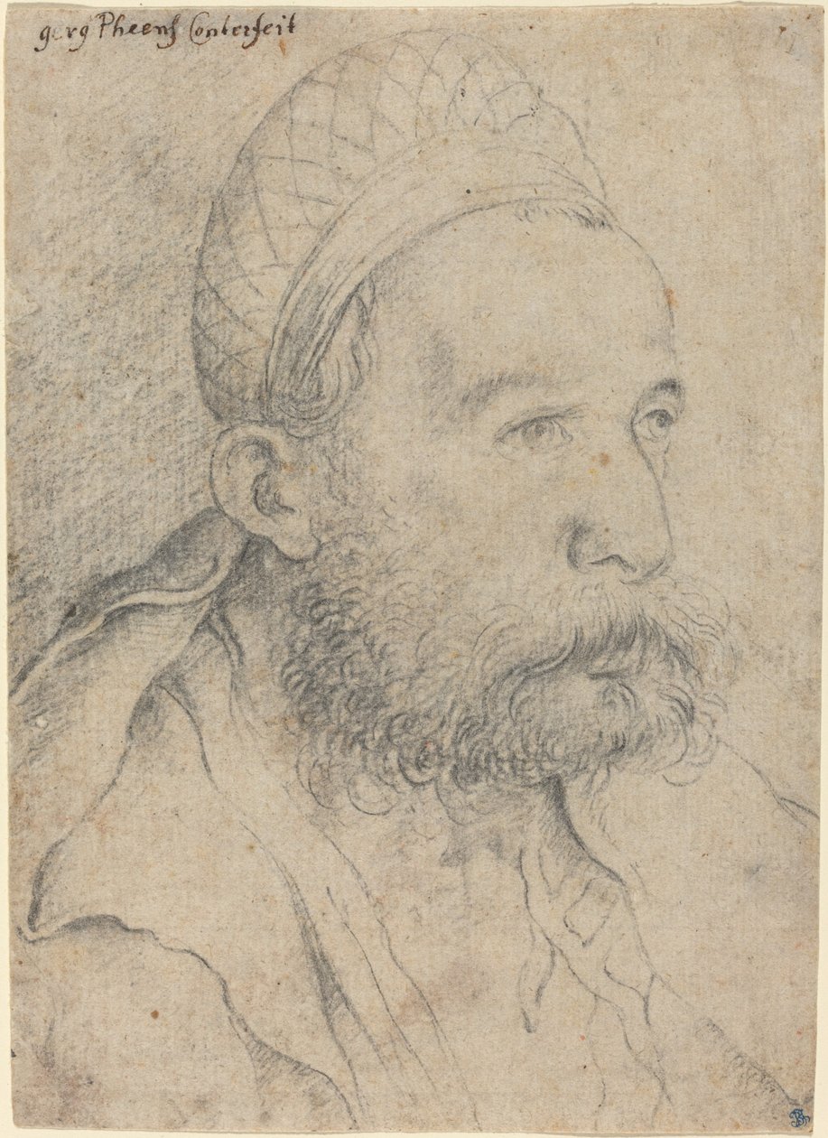 Porträtt av en man av Leonhard Beck