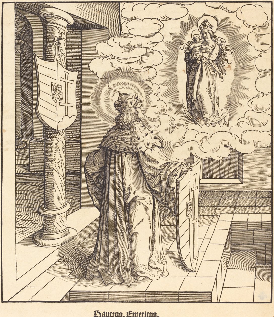 Sankt Emericus av Leonhard Beck