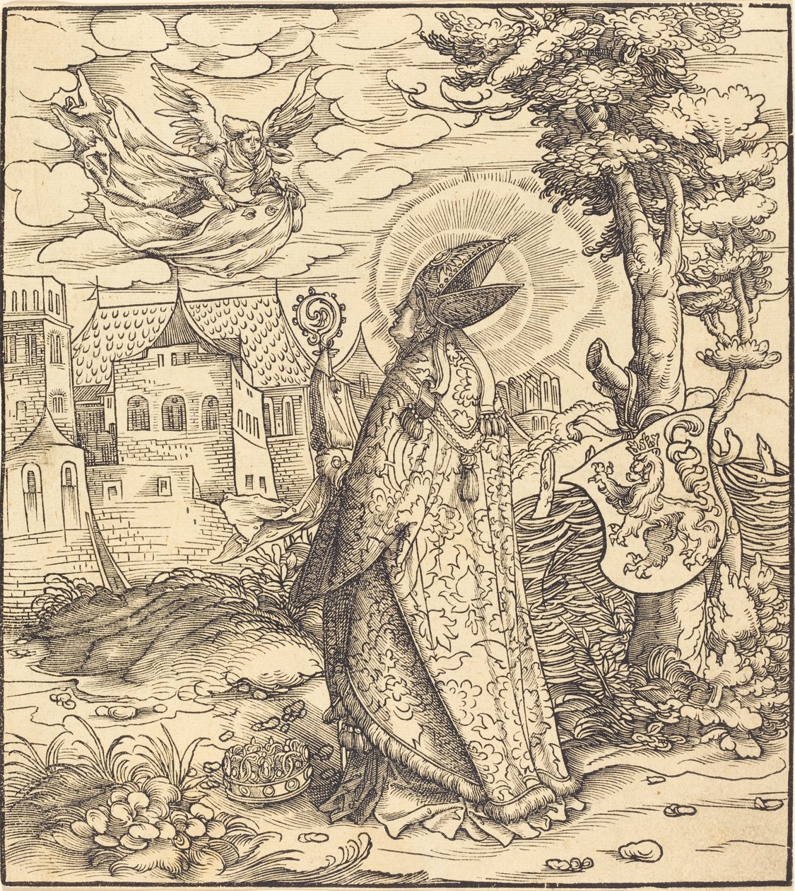 Saint Goery av Leonhard Beck