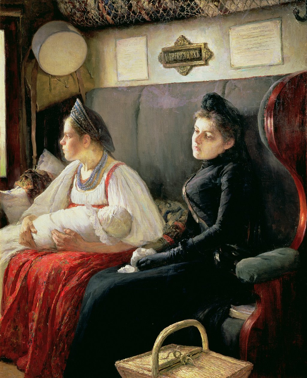 Till släktingarna, 1891 av Leonid Osipovic Pasternak