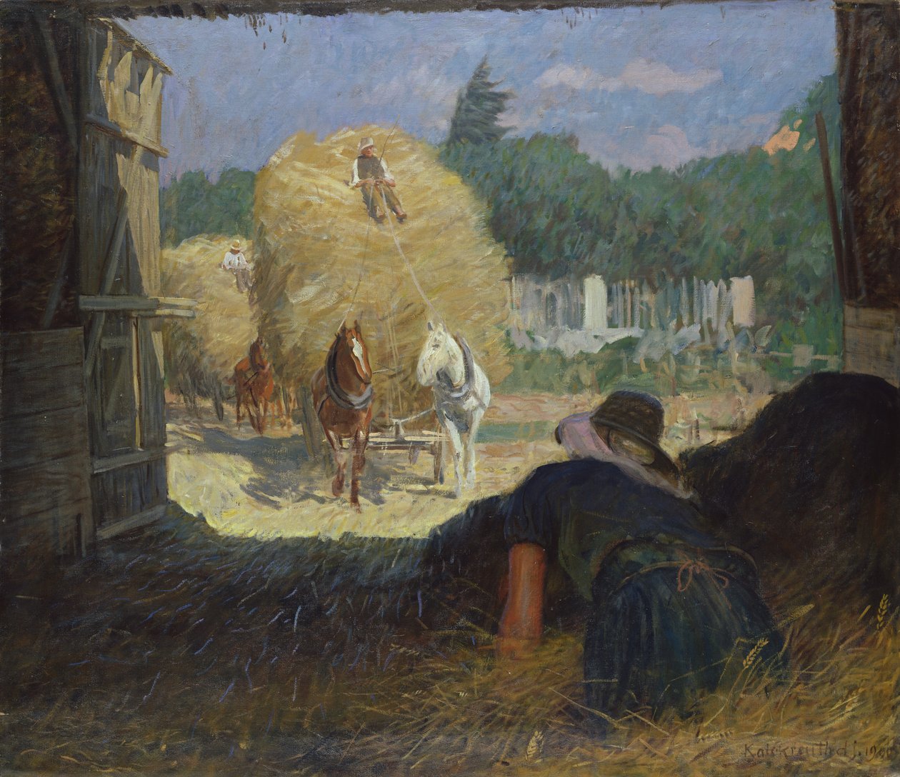 Skördetid, 1900 av Leopold Karl Walter von Kalckreuth