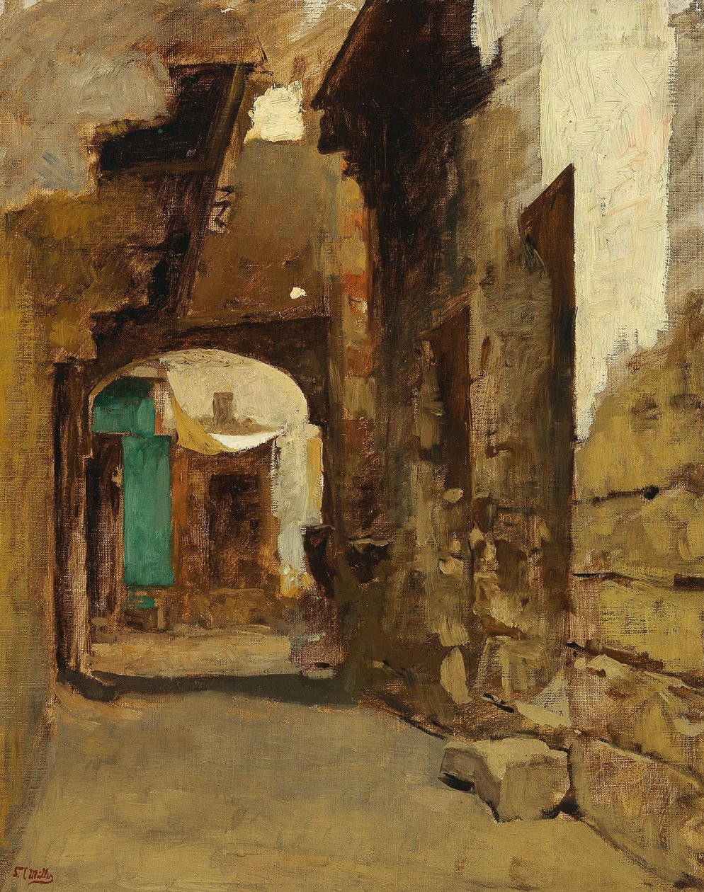 Oriental Street av Leopold Muller