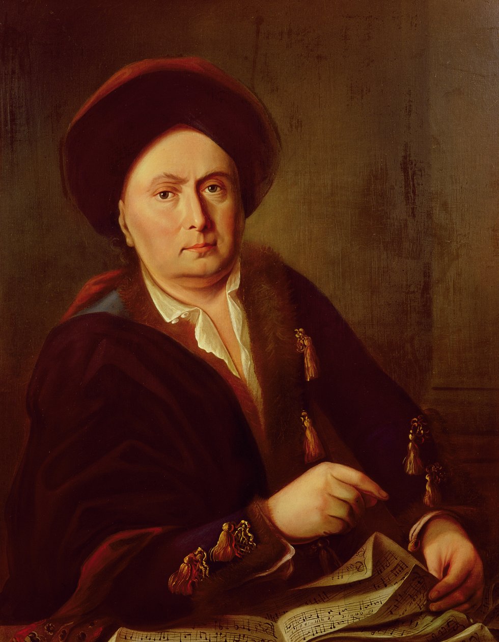 Porträtt av Beethovens farfar av Leopold Radoux