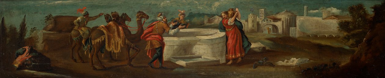 Kristus och den samaritanska kvinnan vid brunnen av Leopold Blonder
