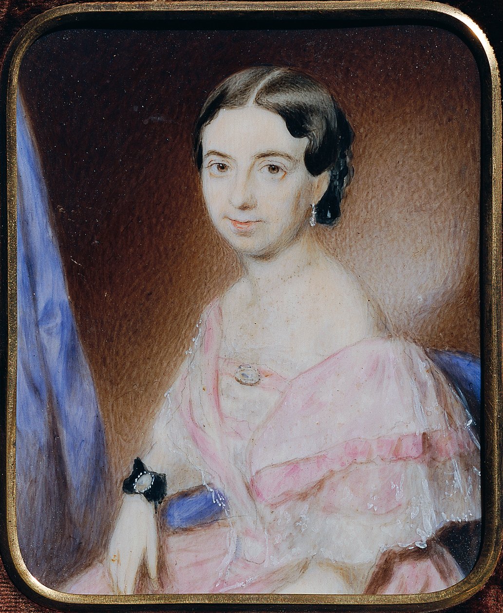 porträtt av en dam av Leopold Blonder