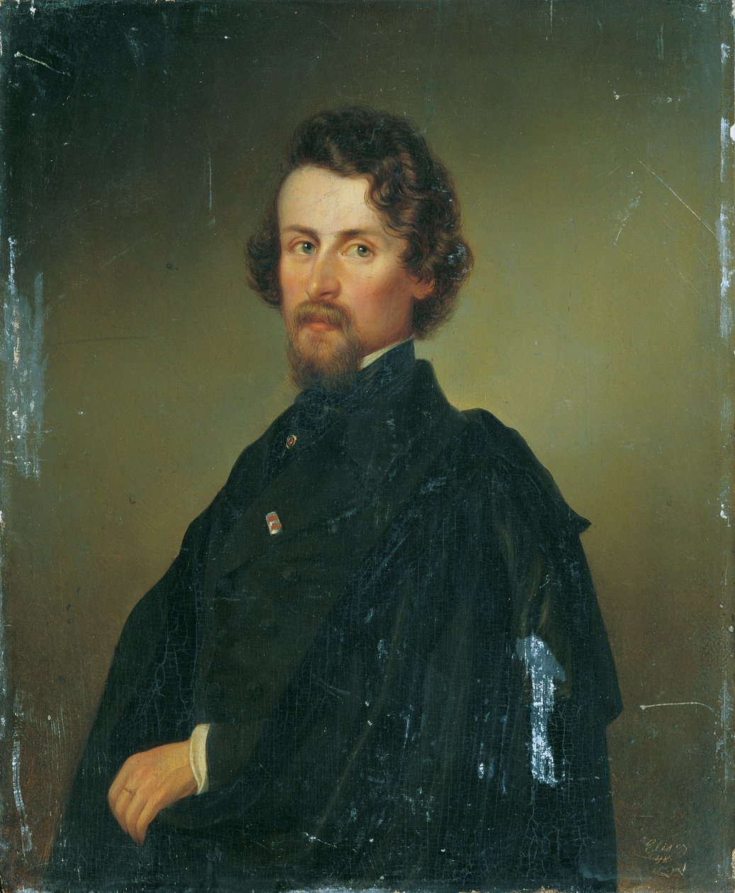 Målaren Joseph Carl Berthold Püttner av Leopold Blonder