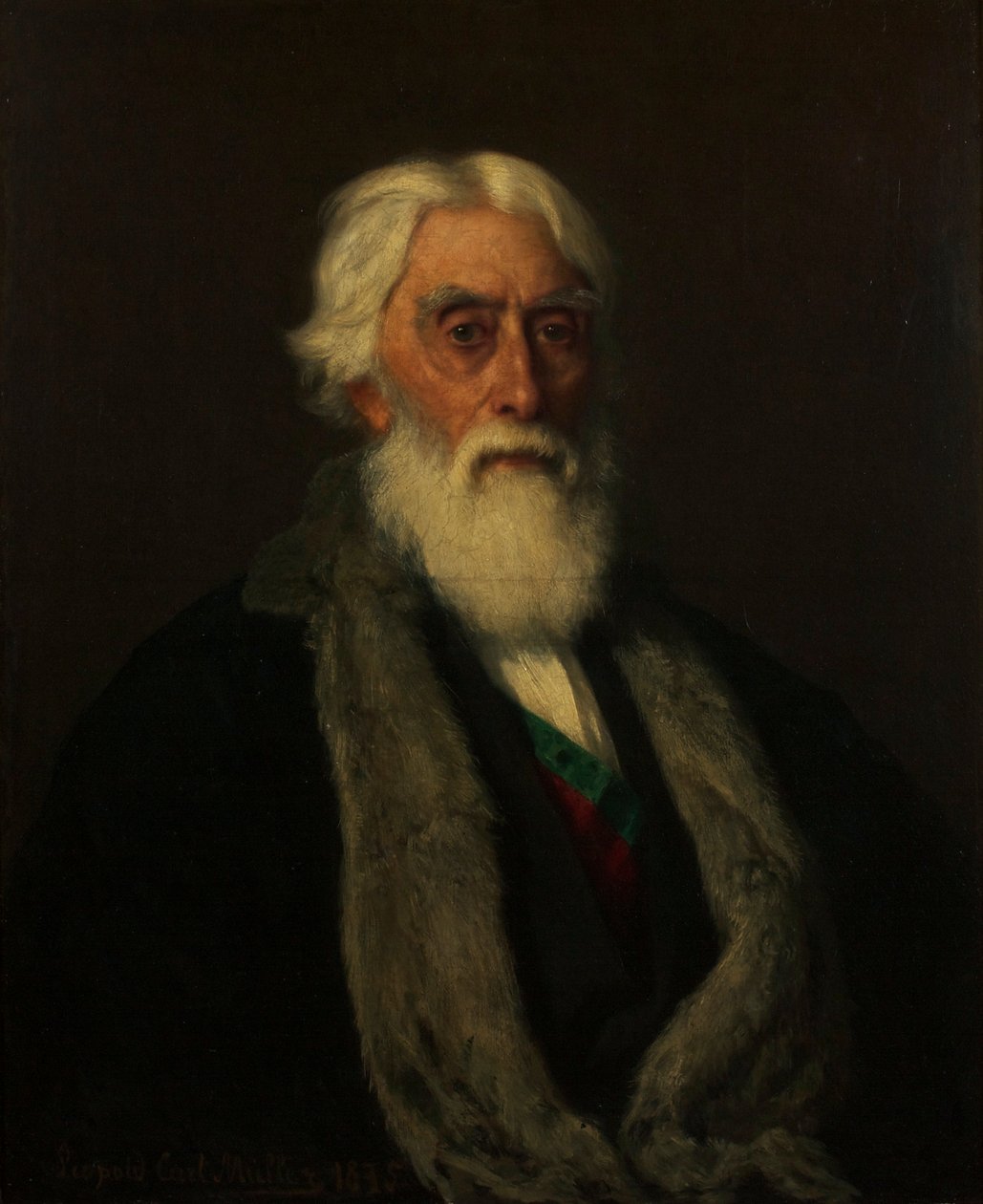 Feldzeugmeister Anton Graf Prokesch från öster av Leopold Carl Muller