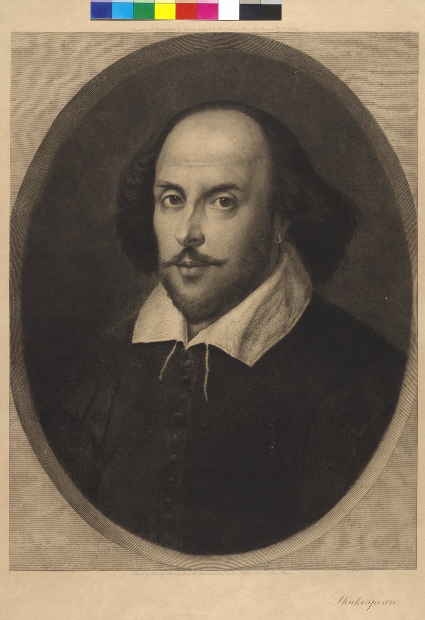 Shakespeare av Leopold Flameng