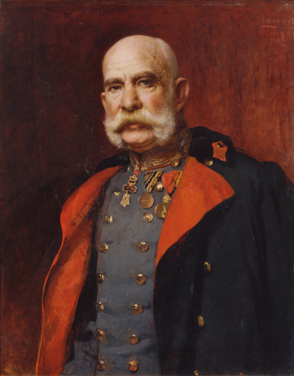 Kaiser Franz Joseph I. av Leopold Horovitz