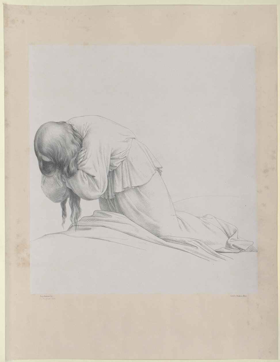 Maria von Moerl av Leopold Kupelwieser