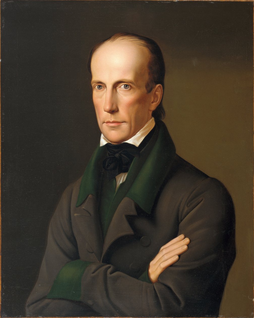 Porträtt av ärkehertig Johannes av Österrike (1782-1859), av Kupelwieser, Leopold (1796-1862). Olja på duk av Leopold Kupelwieser