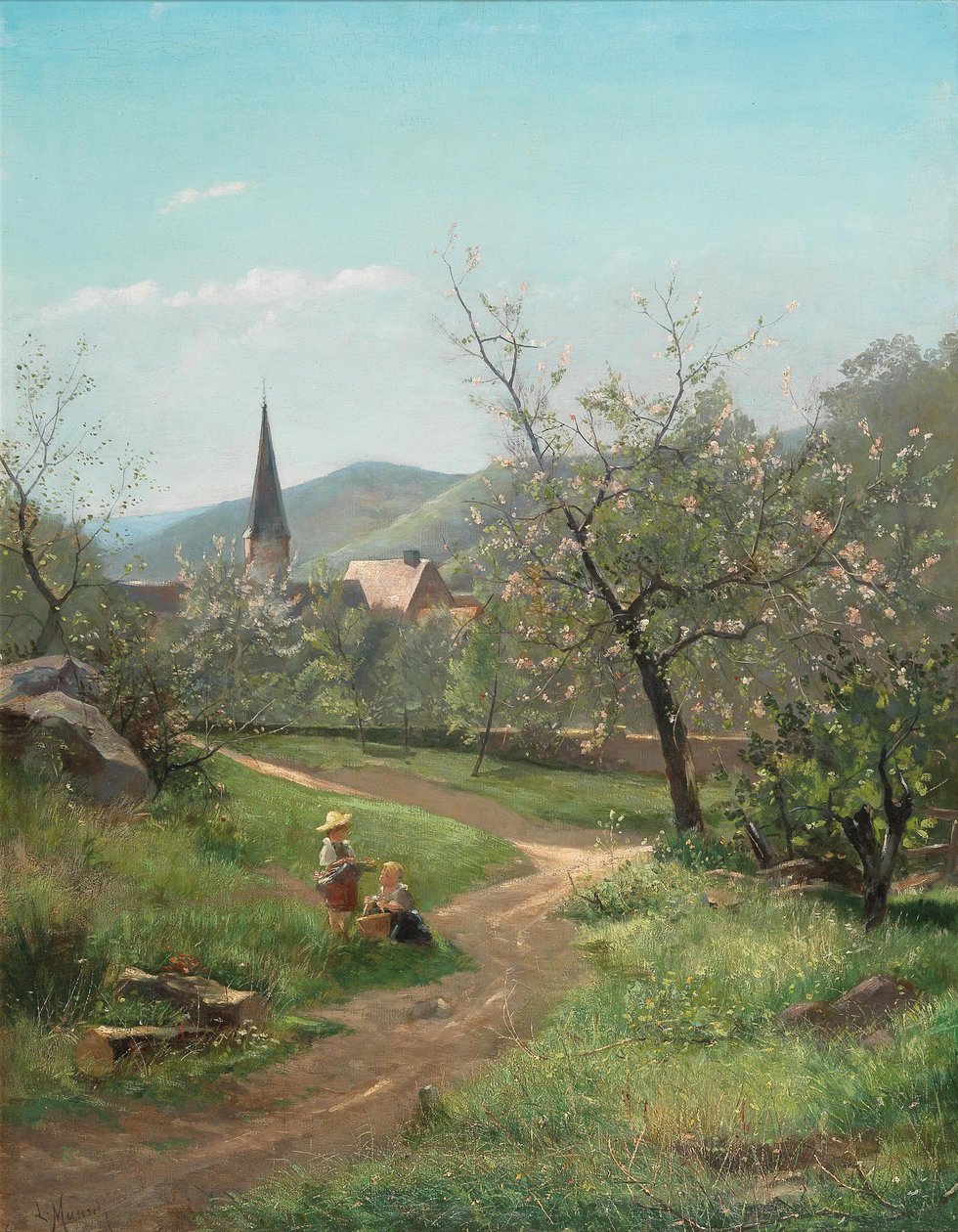 Marillenblüte av Leopold Munsch