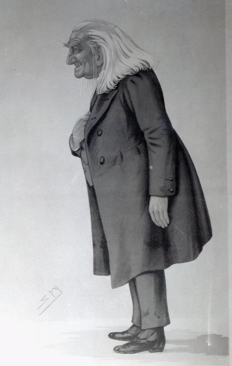 Franz Liszt, illustration från 