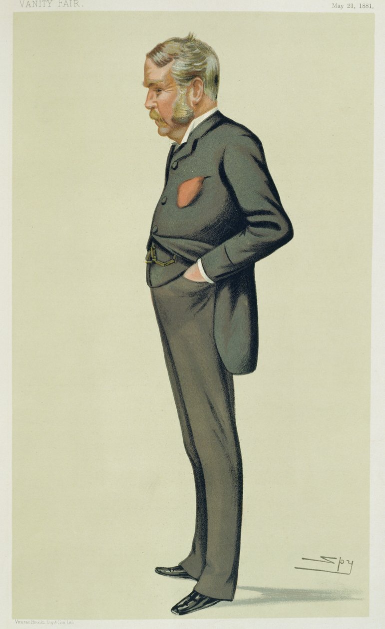 Patience, en "spion"-karikatyr av William Schwenck Gilbert (1836-1911) från Vanity Fair, 21 maj 1881 av Leslie Matthew Ward