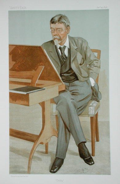 George du Maurier (1834-96) illustration från 