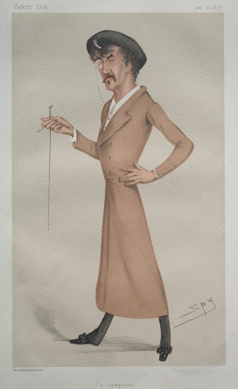 En symfoni (Whistler) av Leslie Matthew (Spy) Ward