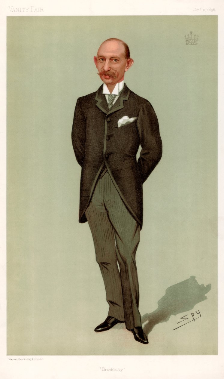 Brocklesby, Earl of Yarborough, 1896. av Leslie Matthew Ward