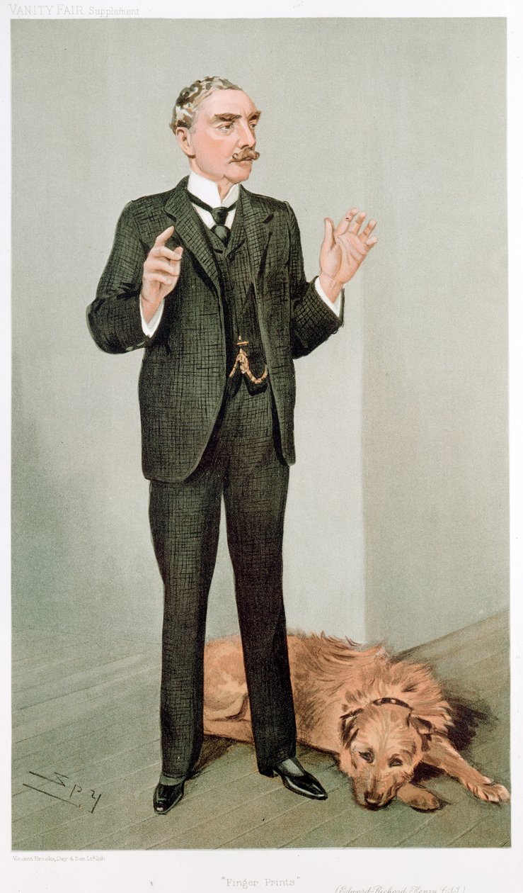 Edward Richard Henry, brittisk uppfinnare av fingeravtryck, 1905 av Leslie Matthew Ward