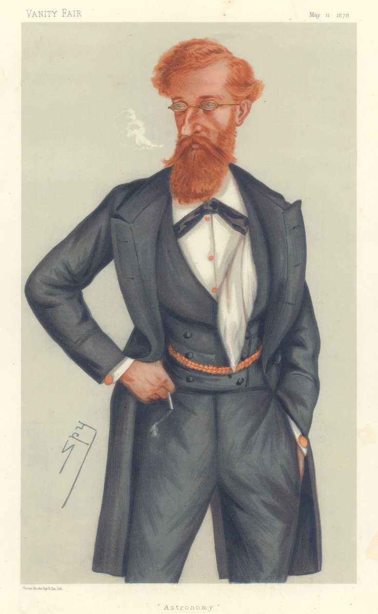 James Ludovic Lindsay, Earl Crawford och Balcarres, 1878 av Leslie Matthew Ward
