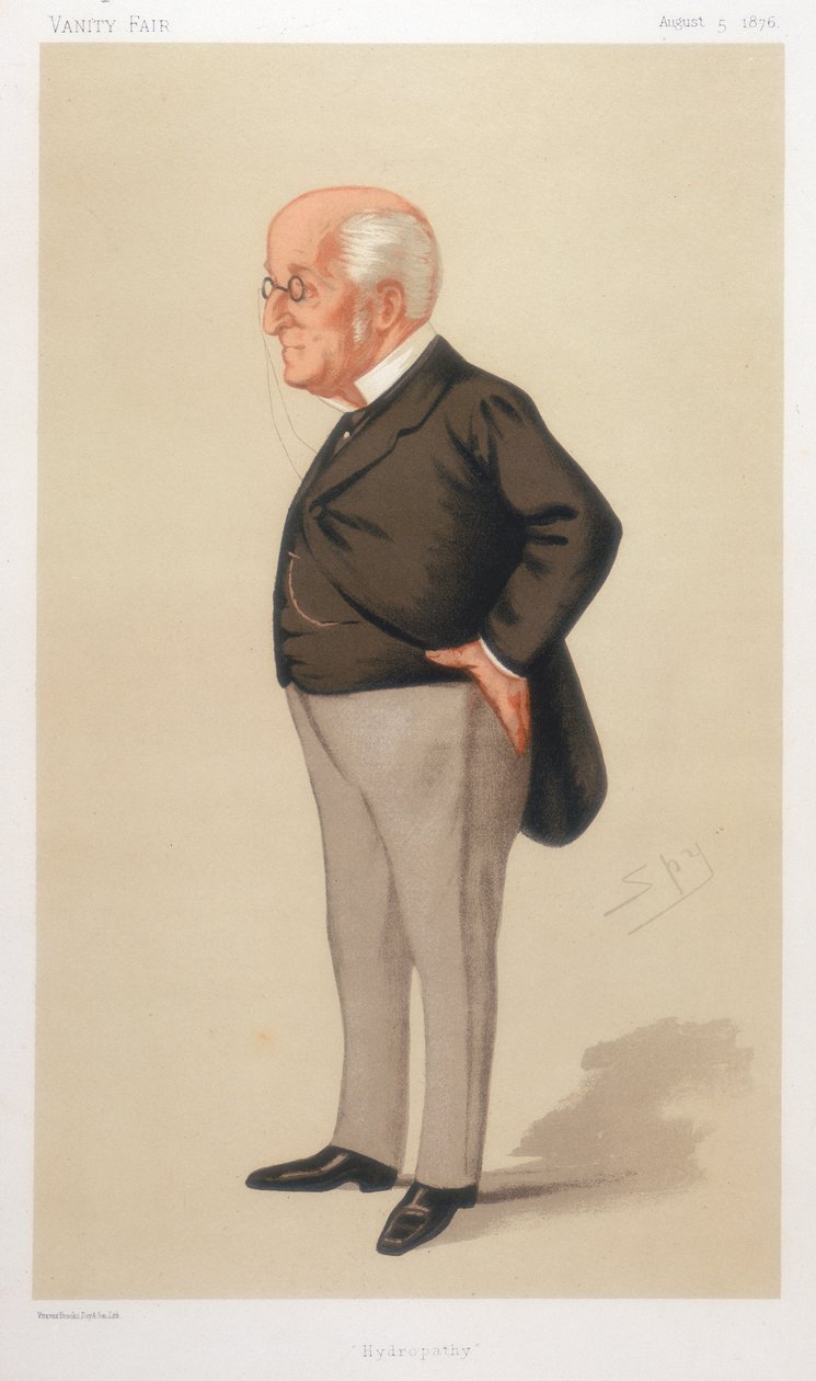 James Manby Gully, brittisk läkare, 1876 av Leslie Matthew Ward