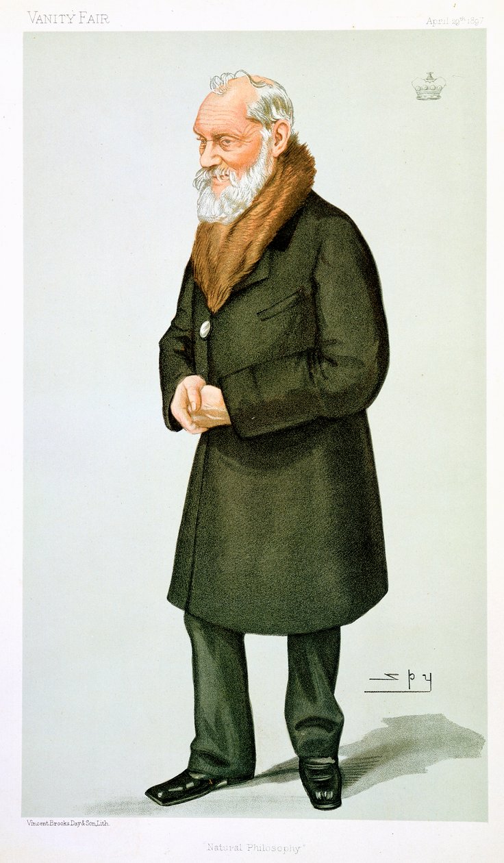 Lord Kelvin, skotsk fysiker och matematiker, 1897 av Leslie Matthew Ward