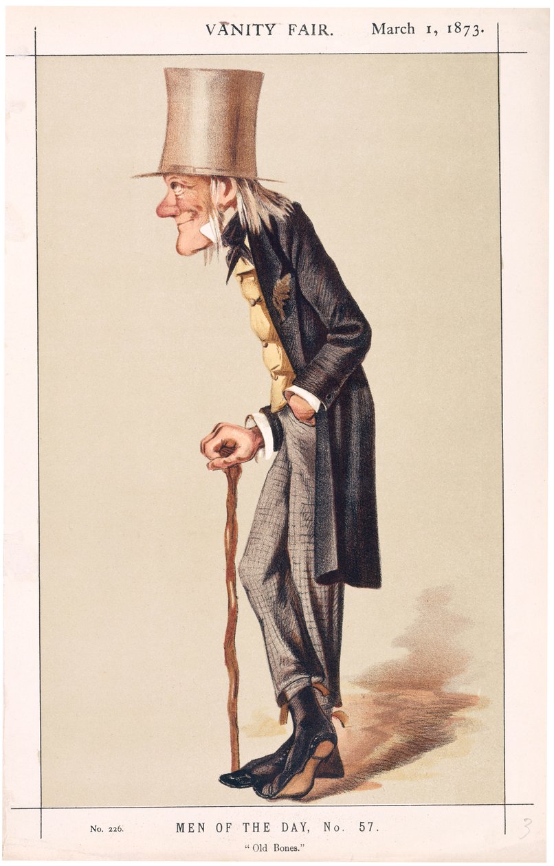 Professor Sir Richard Owen, FRS, KCB, naturforskare, 1873 av Leslie Matthew Ward