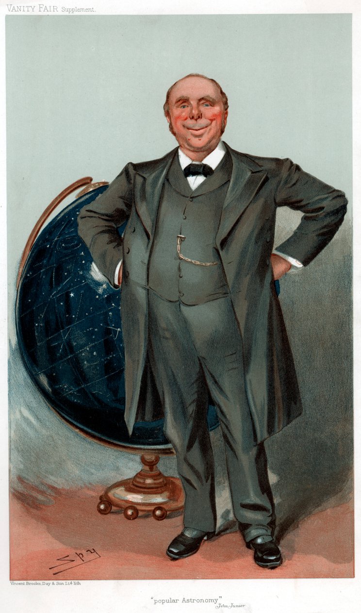 Robert Stawell Ball, brittisk astronom, matematiker, föreläsare och populariserare av vetenskap, 1905 av Leslie Matthew Ward