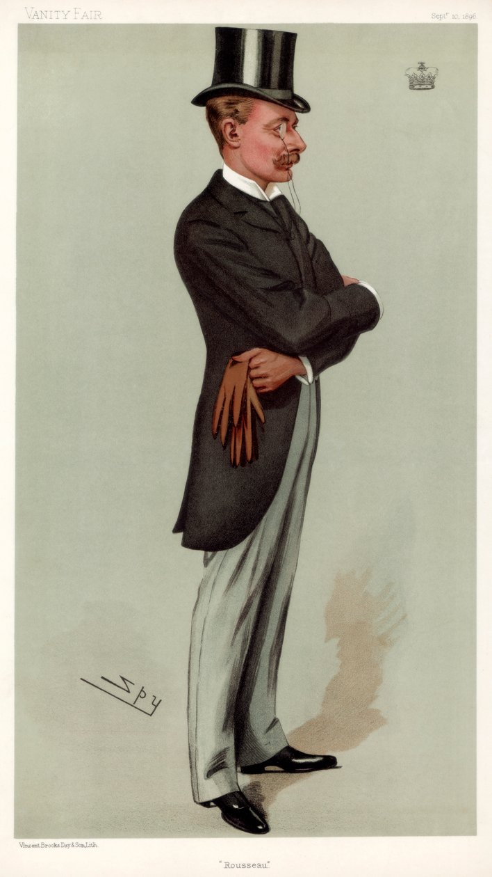 Rousseau, hertigen av Bedford, 1896. av Leslie Matthew Ward