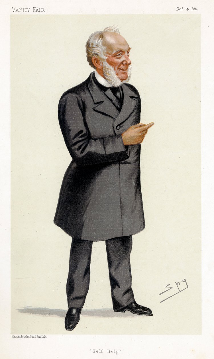 Samuel Smiles, skotsk författare, läkare, kirurg och social reformator, 1882 av Leslie Matthew Ward