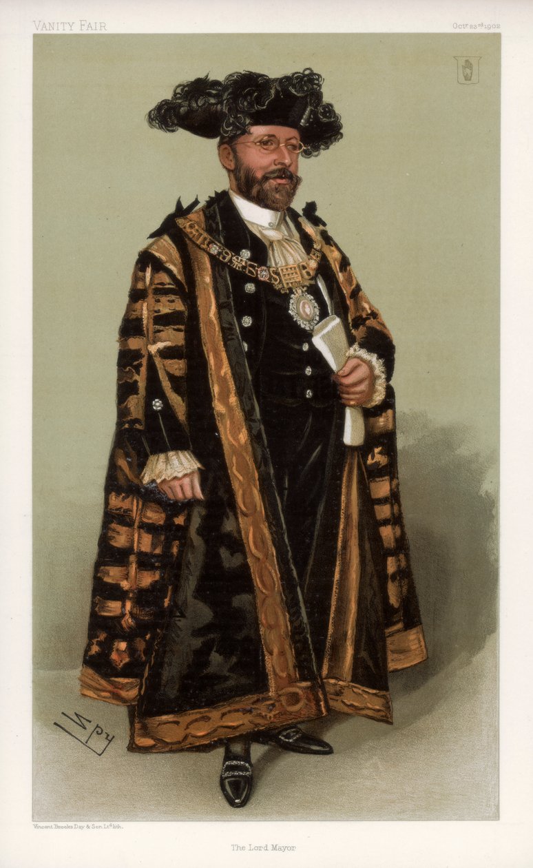 Överborgmästaren, 1902 av Leslie Matthew Ward