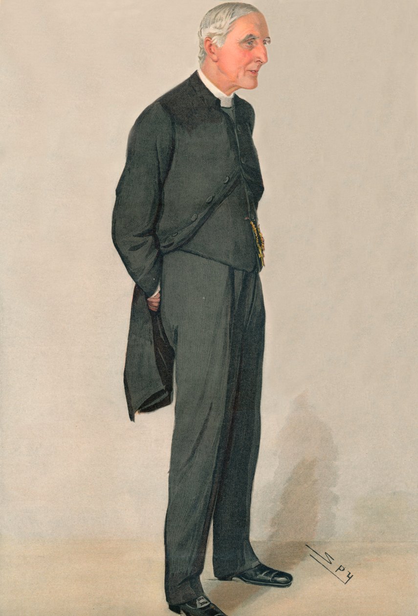 Pastor Joseph Wood, D.D. Rektor i Harrow, 1910 av Leslie Matthew Ward