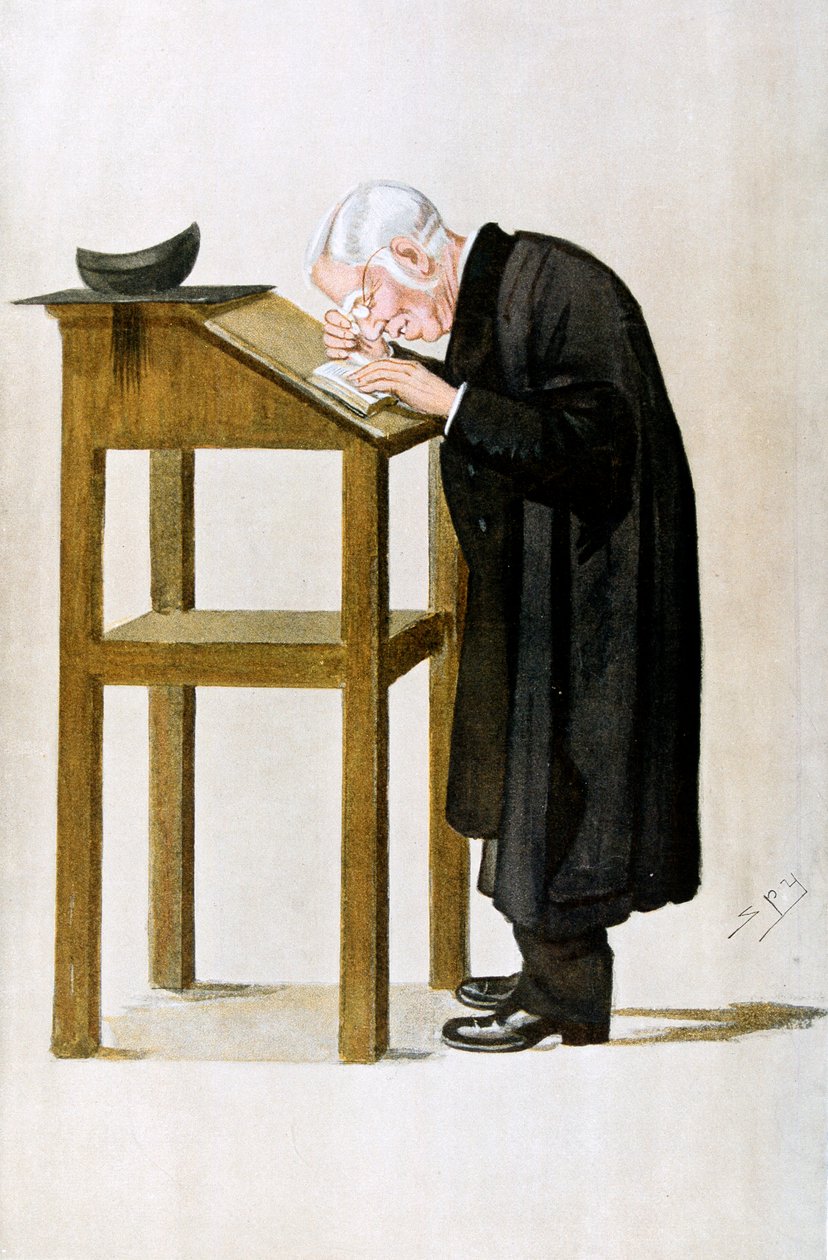William Archibald Spooner, brittisk präst och pedagog, 1898 av Leslie Matthew Ward