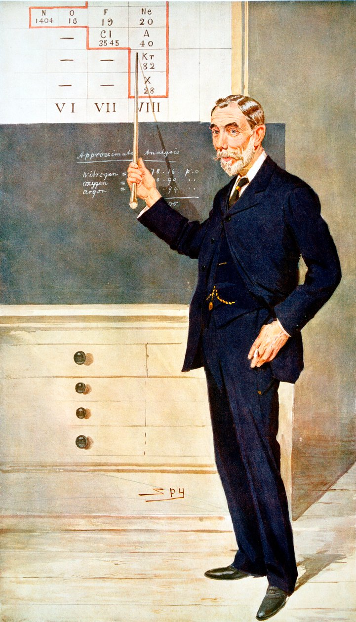 William Ramsay, skotsk kemist, 1908 av Leslie Matthew Ward