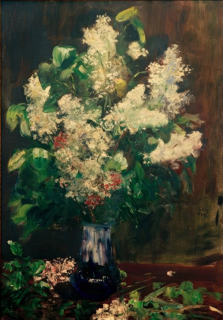 Bukett av syrener av Lesser Ury