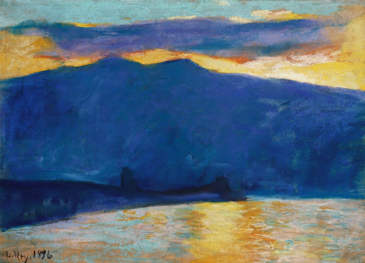 Soluppgång, 1896 av Lesser Ury