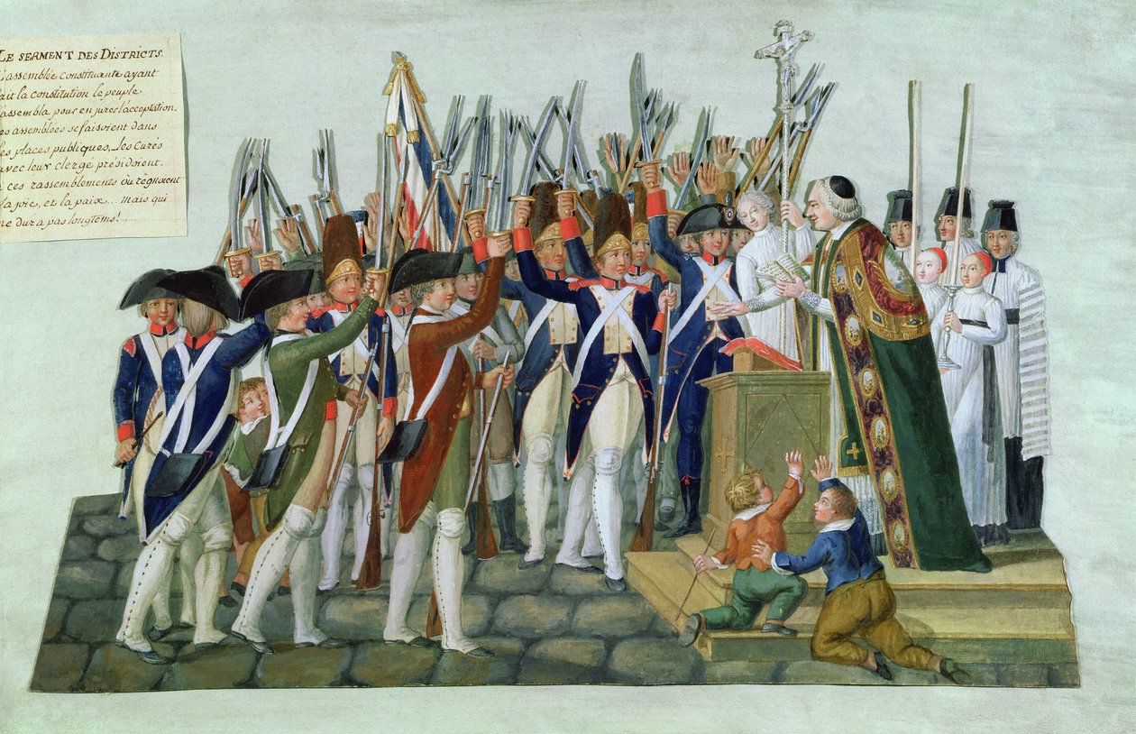 Häradens ed, februari 1790 av Lesueur Brothers