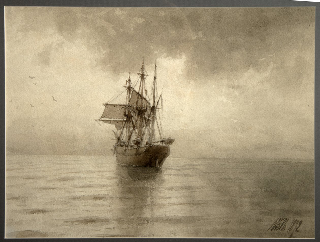 Segelfartyg, 1892 av Lev Felixovich Lagorio