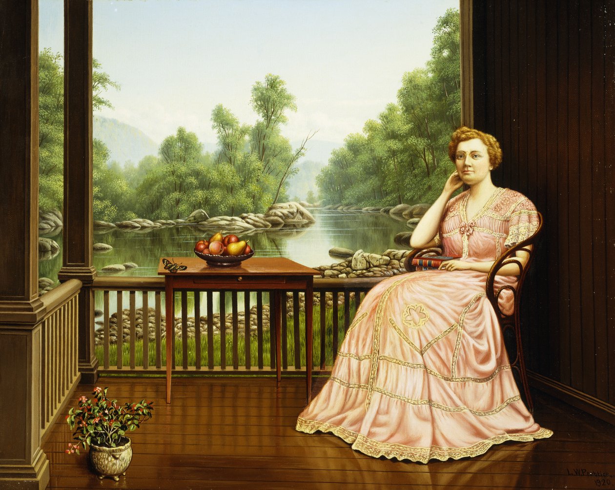 Eftermiddags idyll av Levi Wells Prentice