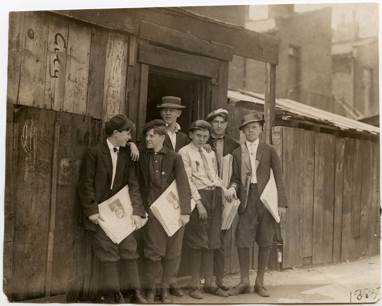 Unbekanntes Bild av Lewis Wickes Hine