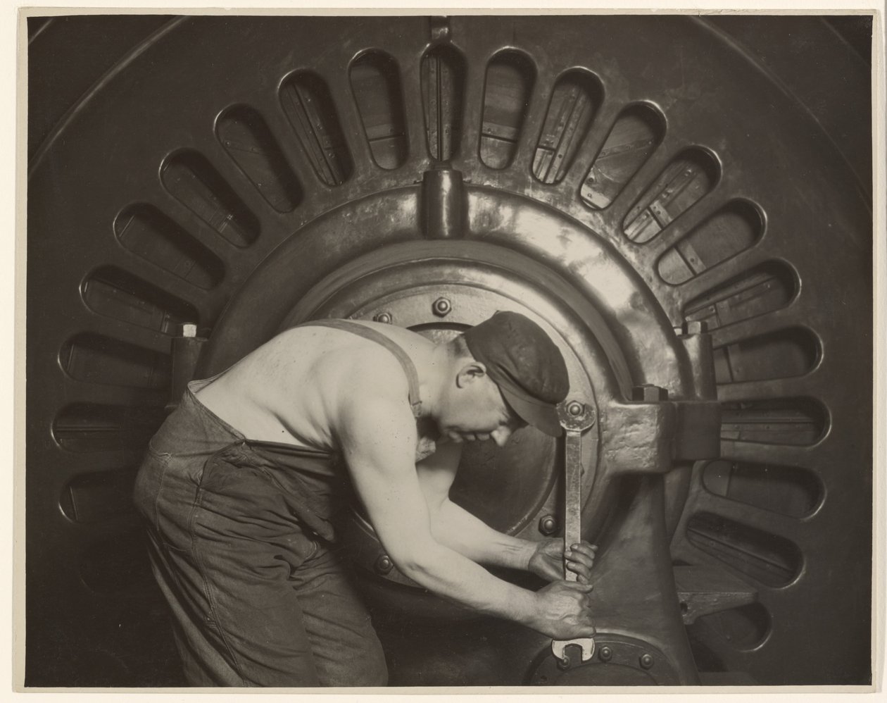 Power House Mechanic. av Lewis W. Hine