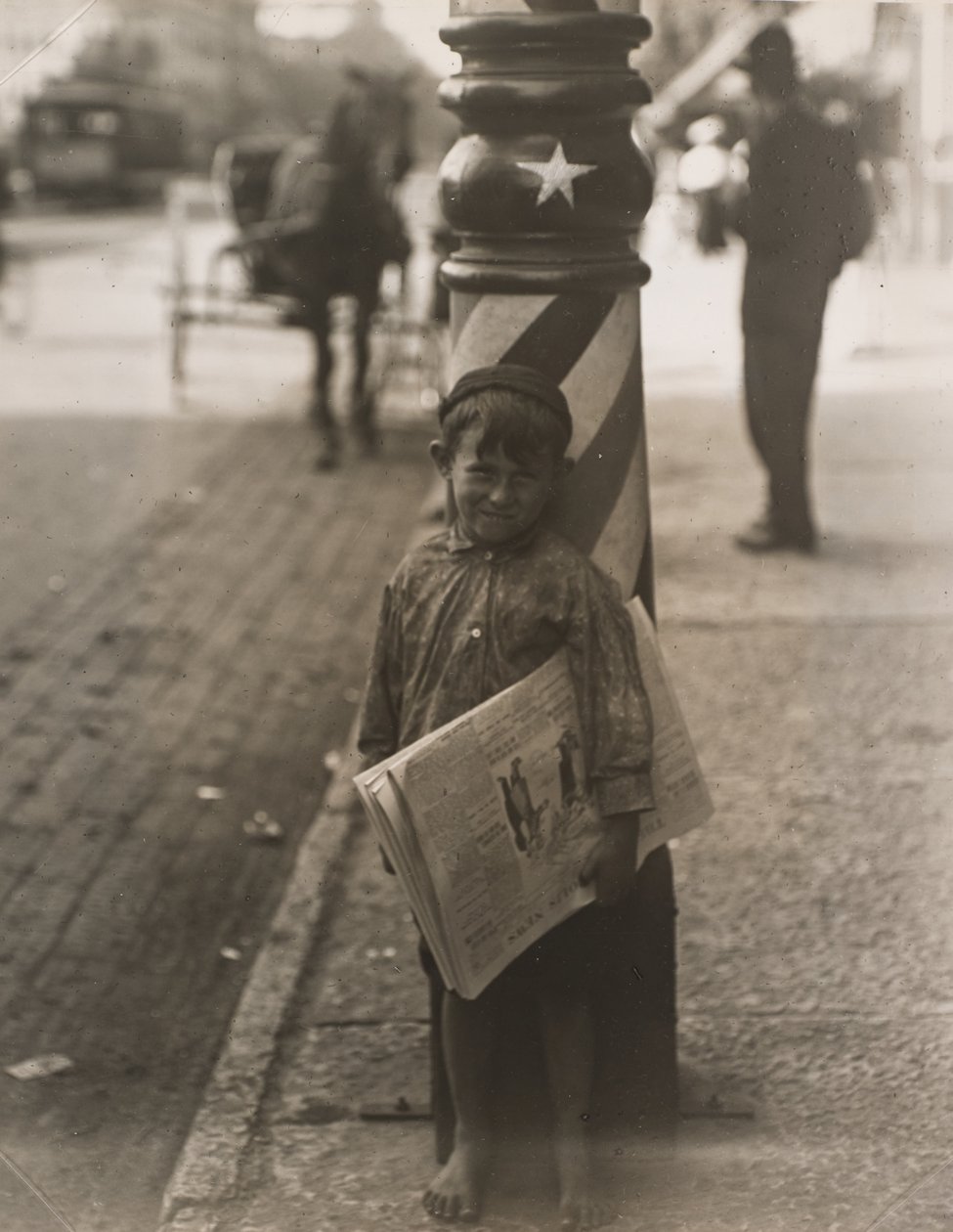 En liten rakapparat, Indianapolis av Lewis Wickes Hine