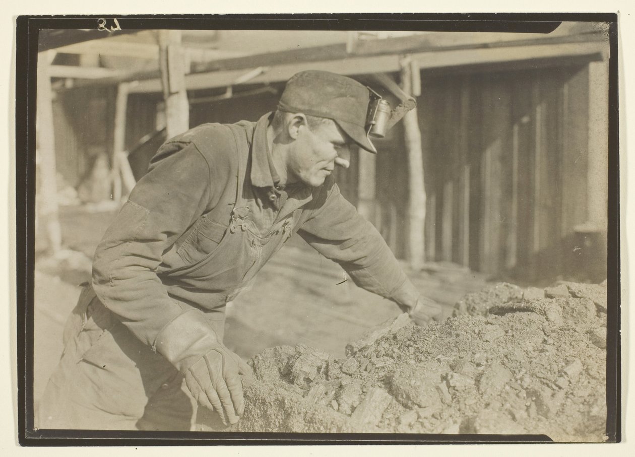 Bromsare på koltåg, Pennsylvania av Lewis Wickes Hine